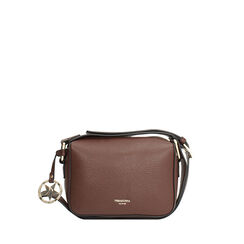 Borsa a tracolla testa di moro con dettagli eleganti, Primadonna, 265701578EPMOROUNI, 001a