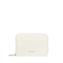 Cartera de mujer blanca casual en charol, Primadonna, 255101007VEBIANUNI, 001a