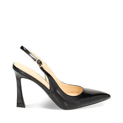 Zapato de tacón Bailarinas en piel, Primadonna, 232193501ABNERO035, 001a