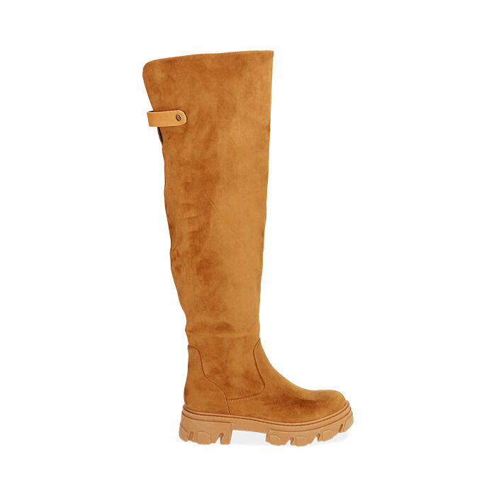ZAPATOS BOTAS ALTAS INFERIOR MICROFIBRA