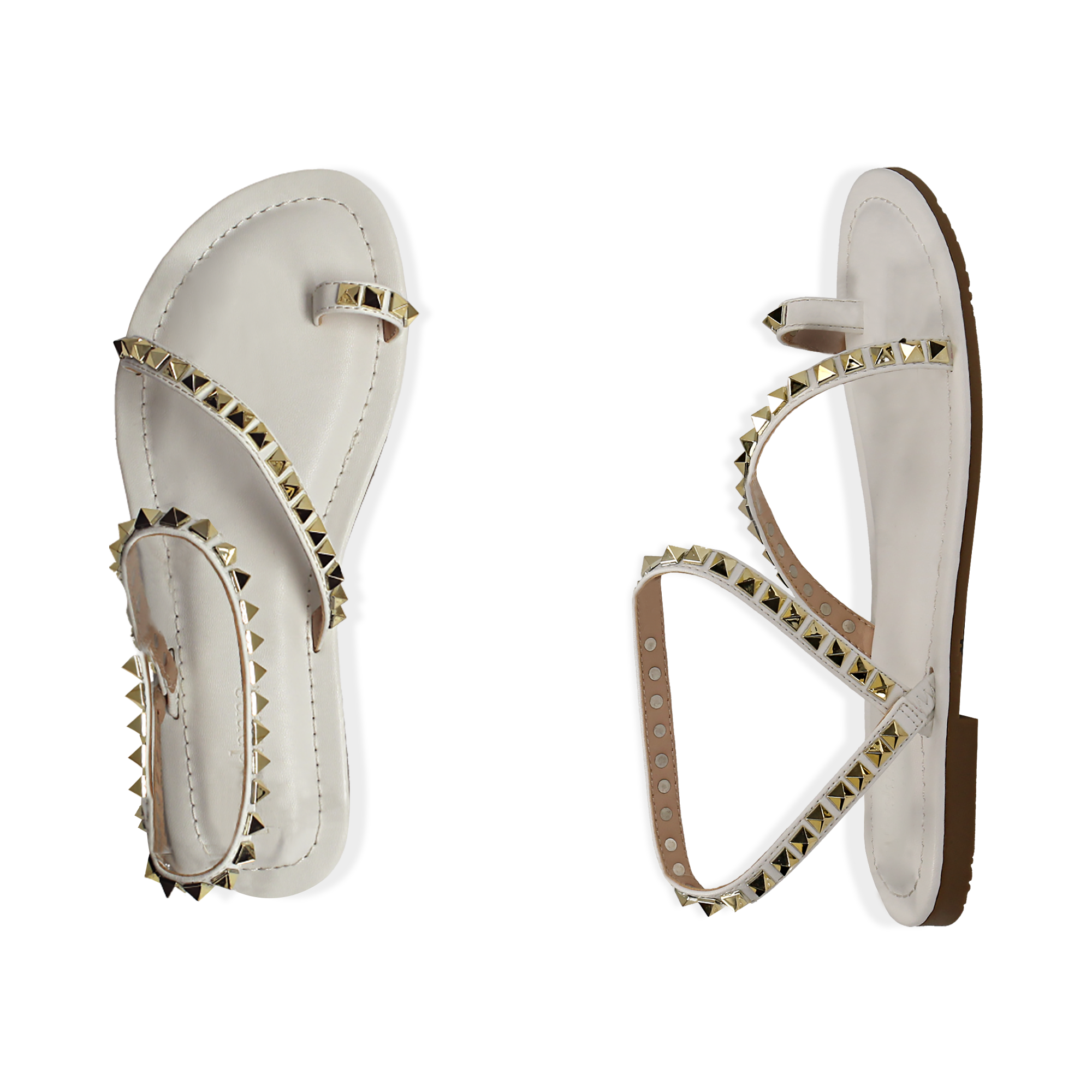 Sandali neri con borchie | Primadonna Collection