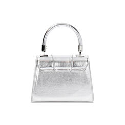 Mini sac femme argent en laminé, Primadonna, 255126063LMARGEUNI, 004 preview