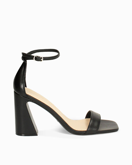 ZAPATOS SANDALIA SINTETICO NERO, BLACK