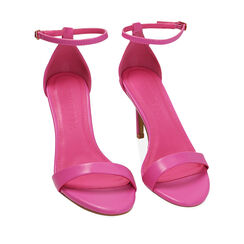 Sandali fucsia, tacco 8,5 cm, Primadonna, 214961505EPFUCS036, 002a