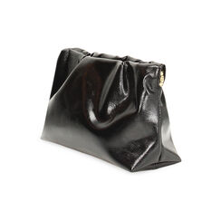 Pochette nera lucida con tracolla rimovibile, Primadonna, 261751040EUNEROUNI, 003 preview