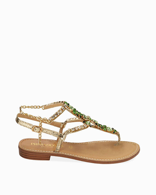 ZAPATOS FLAT SINTETICO PIEL VIBORA OROG, GOLD