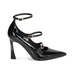 Escarpins noirs avec boucles, Primadonna, 242159746VENERO037, 001 preview