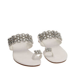 Sandalias flat joya blanco, Primadonna, 194909955EPBIAN036, 002a