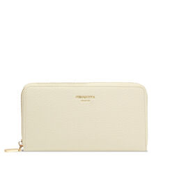 Billetera de mujer crema simple, Primadonna, 255700503EPPANNUNI, 001a