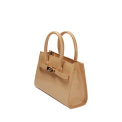 Mini bag a mano beige, Primadonna, 215134651NPBEIGUNI, 002a
