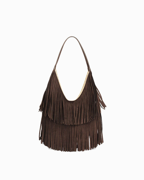 Borsa a spalla testa di moro chic, DK BROWN