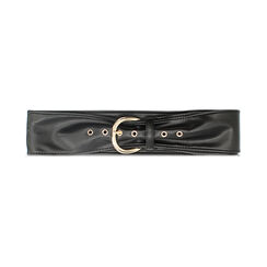 Ceinture noire et or avec détails chics, Primadonna, 26B400811EPNEORUNI, 001 preview