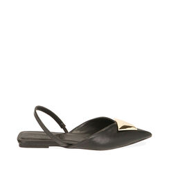 Ballerine nere maxi borchia, Primadonna, 214966125EPNERO036, 001a