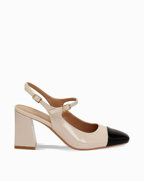 WOMEN SHOES CHANEL SYNTHETIC PATENT BENE, MULTI COLOR