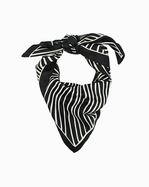 Foulard da donna nero-bainco, 