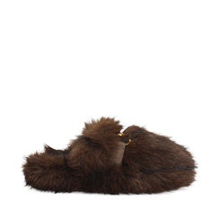 Zapatillas de casa azul noche con suela de goma, Primadonna, 264753201FUMORO035, 001a