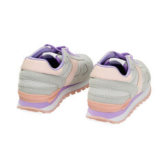 Sneakers grigie in tessuto, Primadonna, 230605901TSGRIG035, 003 preview