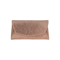 Pochette femme rose or en laminé avec pierres, Primadonna, 255126052LPRAORUNI, 001 preview