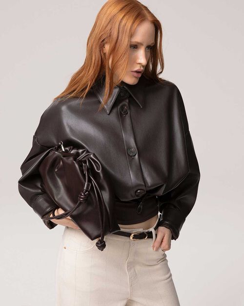 ROPA CHAQUETA SINTETICO MORO, DK BROWN
