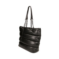 Borsa a spalla nera padded, Primadonna, 225700450EPNEROUNI, 002 preview