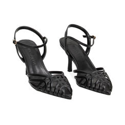 WOMEN SHOES CHANEL SYNTHETIC NERO, Primadonna, 232106701EPNERO035, 002 preview