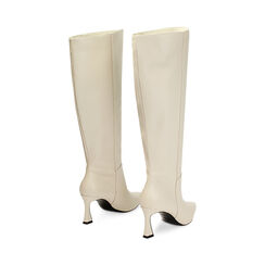 Stivale panna, tacco 8 cm, Primadonna, 242155320EPPANN036, 003 preview