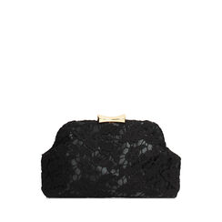 Pochette nera con tracolla removibile, Primadonna, 275126492MCNEROUNI, 001a
