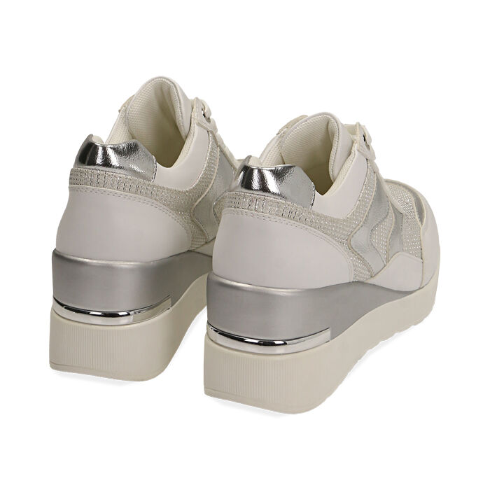 Donna Converse Converse Chuck Taylor - Hi - Sneakers Bianche Con Plateau  Bianco | Sneakers * Romanii