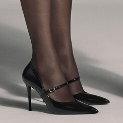 Chaussure à cambrure ouverte noire avec talon de 10 cm pour un look audacieux, Primadonna, 262130659VENERO036, 003 preview