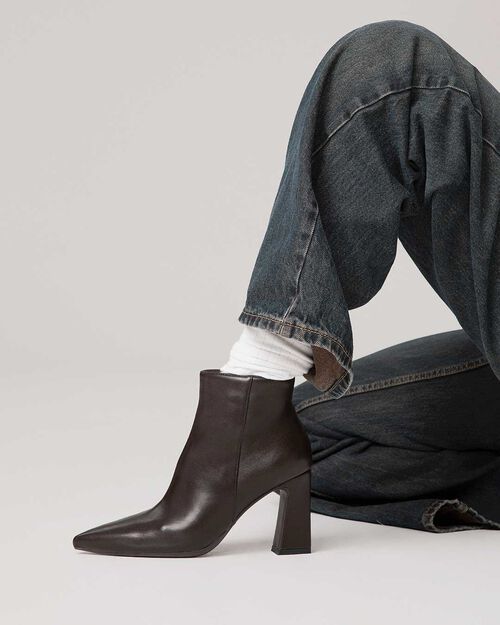 BOTAS DE LLUVIA BOTAS CA&Ntilde;A CORTA SINTETI, DK BROWN