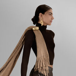 Sciarpa in tessuto camel da donna, Primadonna, 26B419803TSCAMEUNI, 003 preview