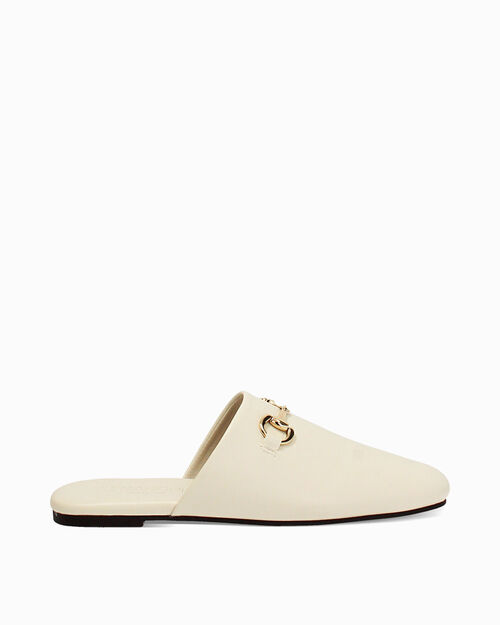 Zueco crema estilo minimalista, CREAM