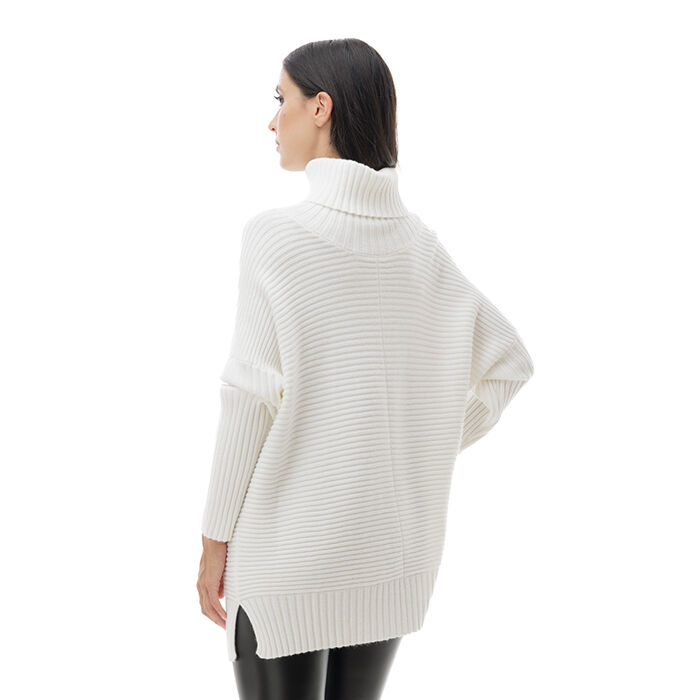 Pull blanc évasé| Primadonna Collection