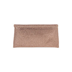 Pochette femme rose or en laminé avec pierres, Primadonna, 255126052LPRAORUNI, 004 preview