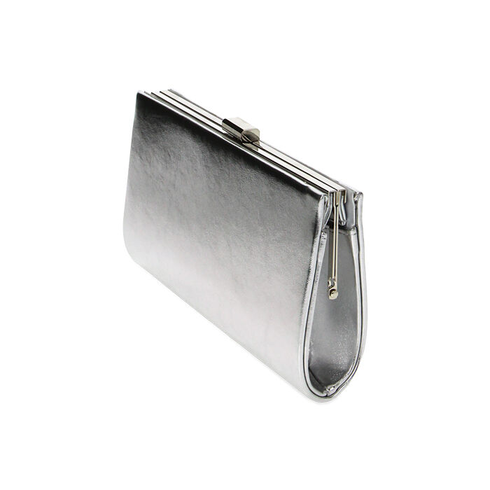 Pochette argento cerimonia deals