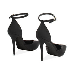 Décolleté open shank nere con tacco 10 cm, Primadonna, 262130618LYNERO035, 004 preview