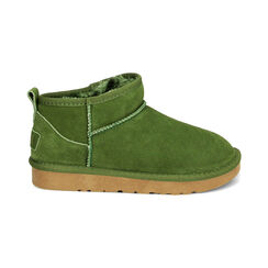 Stivaletti verdi in camoscio, Primadonna, 22N801200CMVERD035, 001 preview