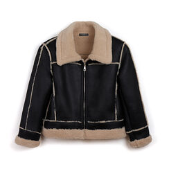 Montone nero da donna, Primadonna, 26B424102SNNEPAS, 001a