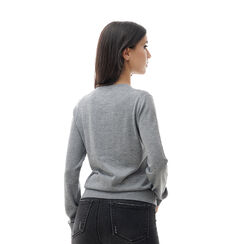 Camiseta gris de tela, 24U423765TSGRIGL, 002a