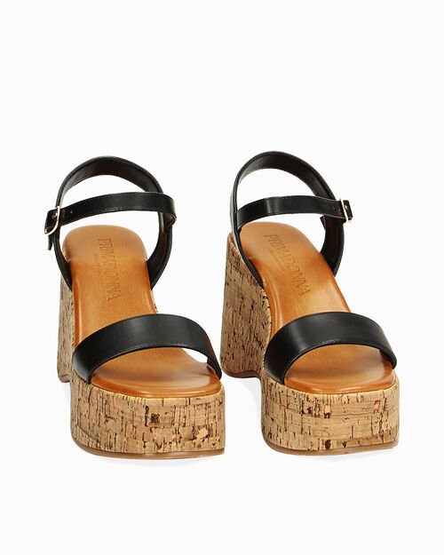 ZAPATOS CUNA SINTETICO NERO, BLACK