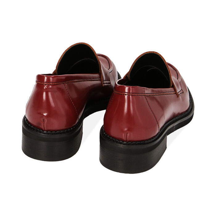 Mocassini donna bordeaux abrasivati Primadonna Collection
