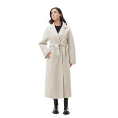 Abrigo beige sencillo, Special Price, 246520106TSBEIGL, 001 preview