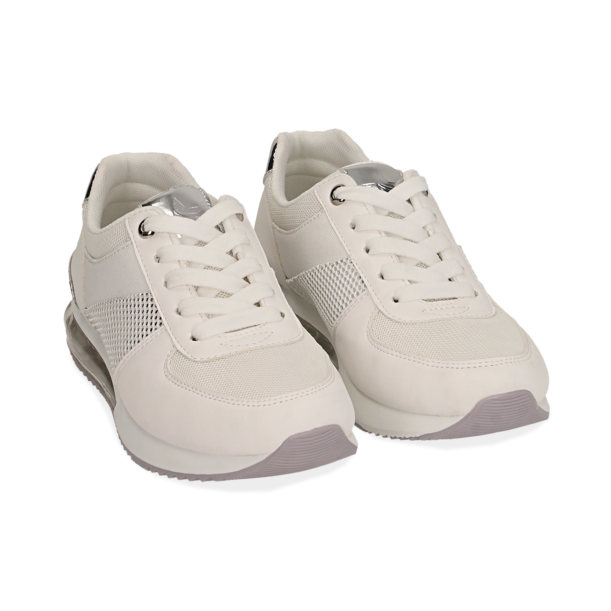 Sneakers bianche in eco-pelle | Primadonna Collection