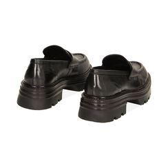 CALZATURA MOCASSINO PELLE NERO, Primadonna, 22N120040PENERO035, 003 preview