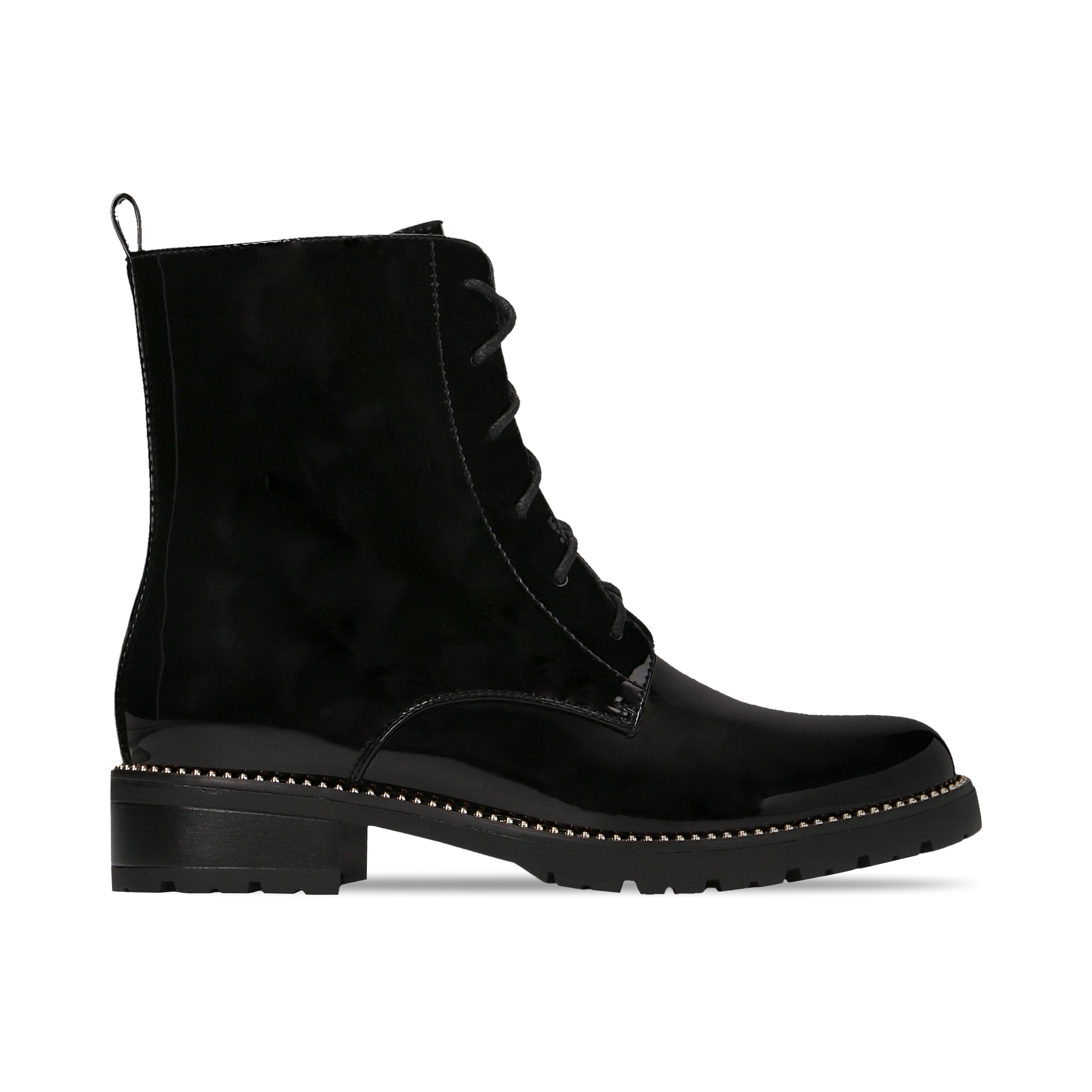 anfibi con tacco e plateau