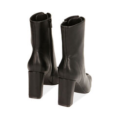 Ankle boots neri, tacco 8,5 cm , Special Price, 184848301EPNERO036, 004 preview