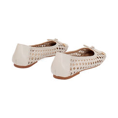 Ballerine panna con dettaglio intrecciato, Primadonna, 254986902EIPANN035, 004 preview