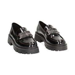 Mocasín negro alto trendy, Primadonna, 244954319ABNERO035, 002 preview