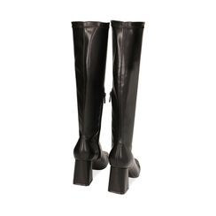 Stivali neri, tacco 7,5 cm, Primadonna, 224859813EPNERO040, 003 preview