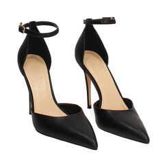 Zapato de puente abierto negro tac&oacute;n 10 cm, Zapatos, 272130678EPNERO036, 003 preview